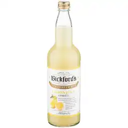 Woolworths Bickford’s Cordial 750ml offer