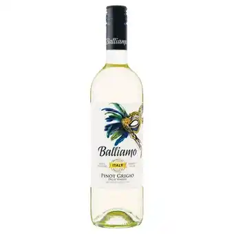 Woolworths Balliamo Pinot Grigio 750ml offer