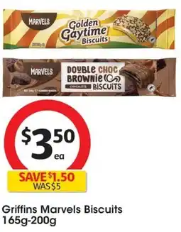 Coles Griffins Marvels Biscuits 165g-200g offer