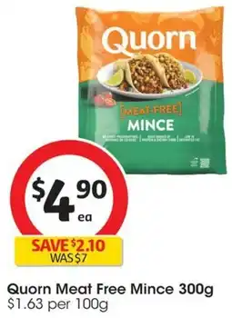 Coles Quorn Meat Free Mince 300g offer
