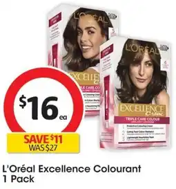 Coles L'Oréal Excellence Colourant 1 Pack offer