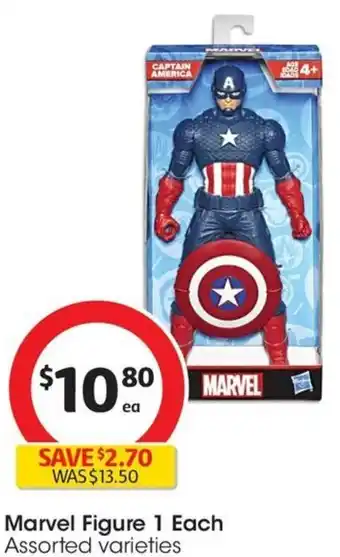 Coles Marvel Figure 1 Each offer