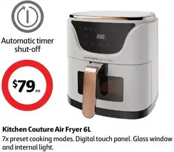 Coles Kitchen Couture Air Fryer 6L offer