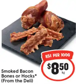 IGA Smoked Bacon Bones or Hocks offer