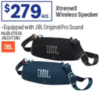 Officeworks Xtreme3 Wireless Speaker offer