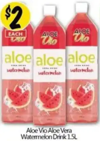 NQR Aloe Vio Aloe Vera Watermelon Drink 1.5L offer