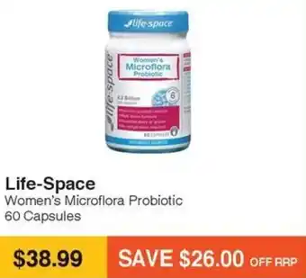 Chempro Life-Space Women's Microflora Probiotic 60 Capsules offer