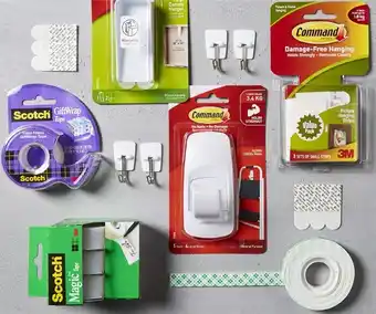 Spotlight 25% off Scotch, 3M Command Tapes & Adhesives offer