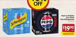 Spar Pepsi or Varieties 24 x 375ml offer