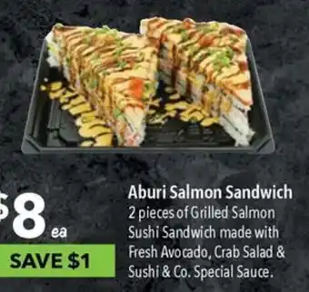 Ritchies Aburi Salmon Sandwich offer