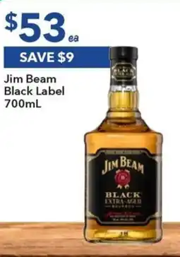 Ritchies Jim Beam Black Label 700mL offer