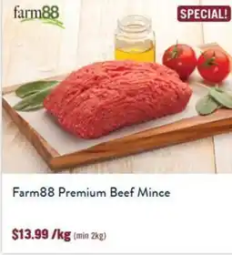 Tasman Butchers Farm88 Premium Beef Mince offer