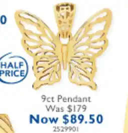 Prouds 9ct Pendant offer