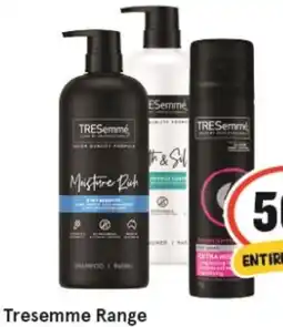IGA Tresemme Range offer