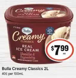 IGA Bulla Creamy Classics 2L offer