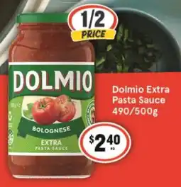 IGA Dolmio Extra Pasta Sauce 490/500g offer