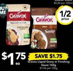 Drakes Gravox Liquid Gravy or Finishing Sauce 165g offer
