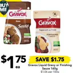 Drakes Gravox Liquid Gravy or Finishing Sauce 165g offer