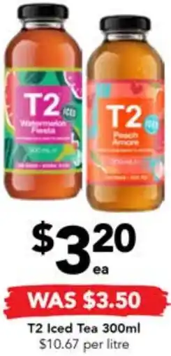 Drakes T2 Iced Tea 300ml offer