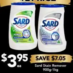 Drakes Sard Stain Remover 900g-1kg offer