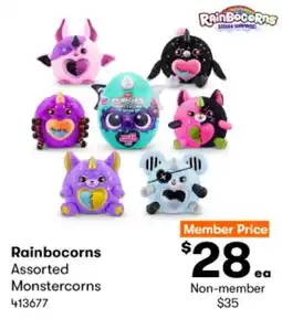 BIG W Rainbocorns Assorted Monstercorns offer