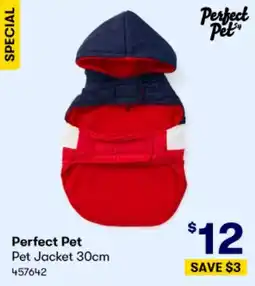 BIG W Perfect Pet Pet Jacket 30cm offer