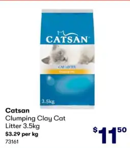 BIG W Catsan Clumping Clay Cat Litter 3.5kg offer