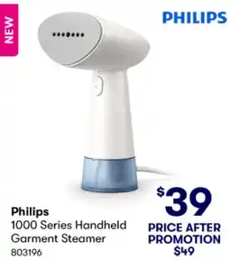 BIG W Philips 1000 Series Handheld Garment Steamer offer