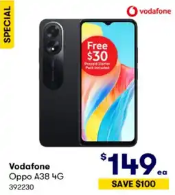 BIG W Vodafone Oppo A38 4G offer