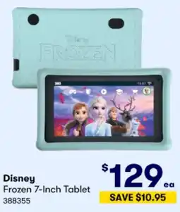 BIG W Disney Frozen 7-Inch Tablet offer