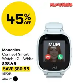 Moochies Connect Smart Watch 4G - White