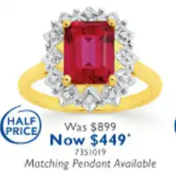 Prouds Matching Pendant offer