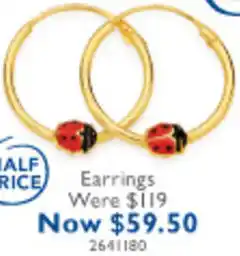 Prouds Earrings offer
