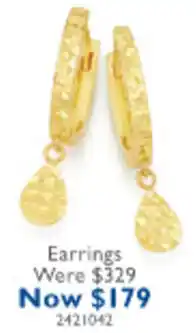 Prouds Earrings offer