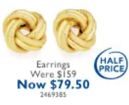 Prouds Earrings offer