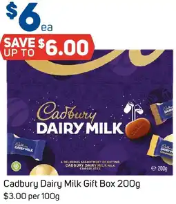 Foodland Cadbury Dairy Milk Gift Box 200g offer