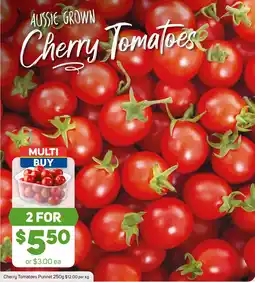 Foodland Cherry Tomatoes Punnet 250g offer
