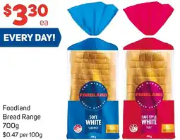 Foodland Foodland Bread Range 700g offer