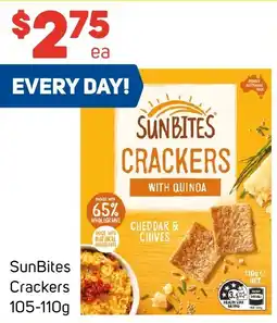 Foodland SunBites Crackers 105-110g offer