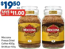 Foodland Moccona Freeze Dried Coffee 400g offer