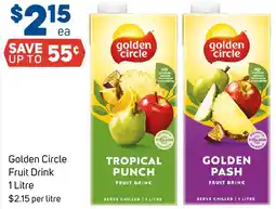 Foodland Golden Circle Fruit Drink 1 Litre offer