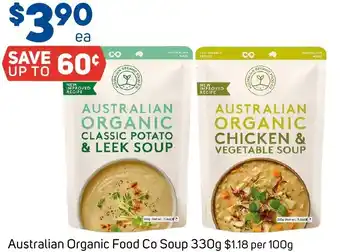 Foodland Australian Organic Food Co Soup 330g offer