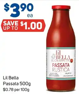Foodland Lil Bella Passata 500g offer