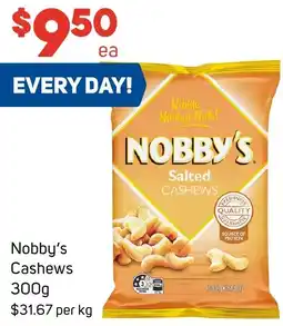 Foodland Nobby's Cashews 300g offer