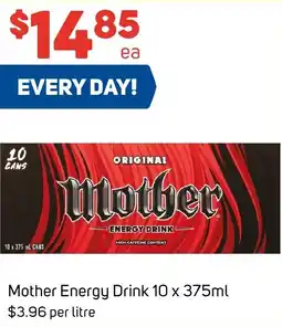 Foodland Mother Energy Drink 10 x 375ml offer