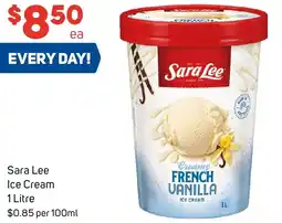 Foodland Sara Lee Ice Cream 1 Litre offer