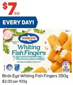 Foodland Birds Eye Whiting Fish Fingers 350g offer