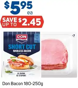 Foodland Don Bacon 180-250g offer