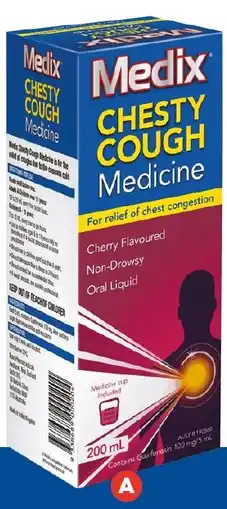Foodland Medix Chesty Cough Syrup 200ml offer