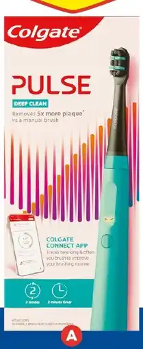 Foodland Colgate Pulse Toothbrush 1 Pack offer